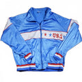 Team USA Russell Athletics Satin Jacket | Sz XXL | Vtg 80s