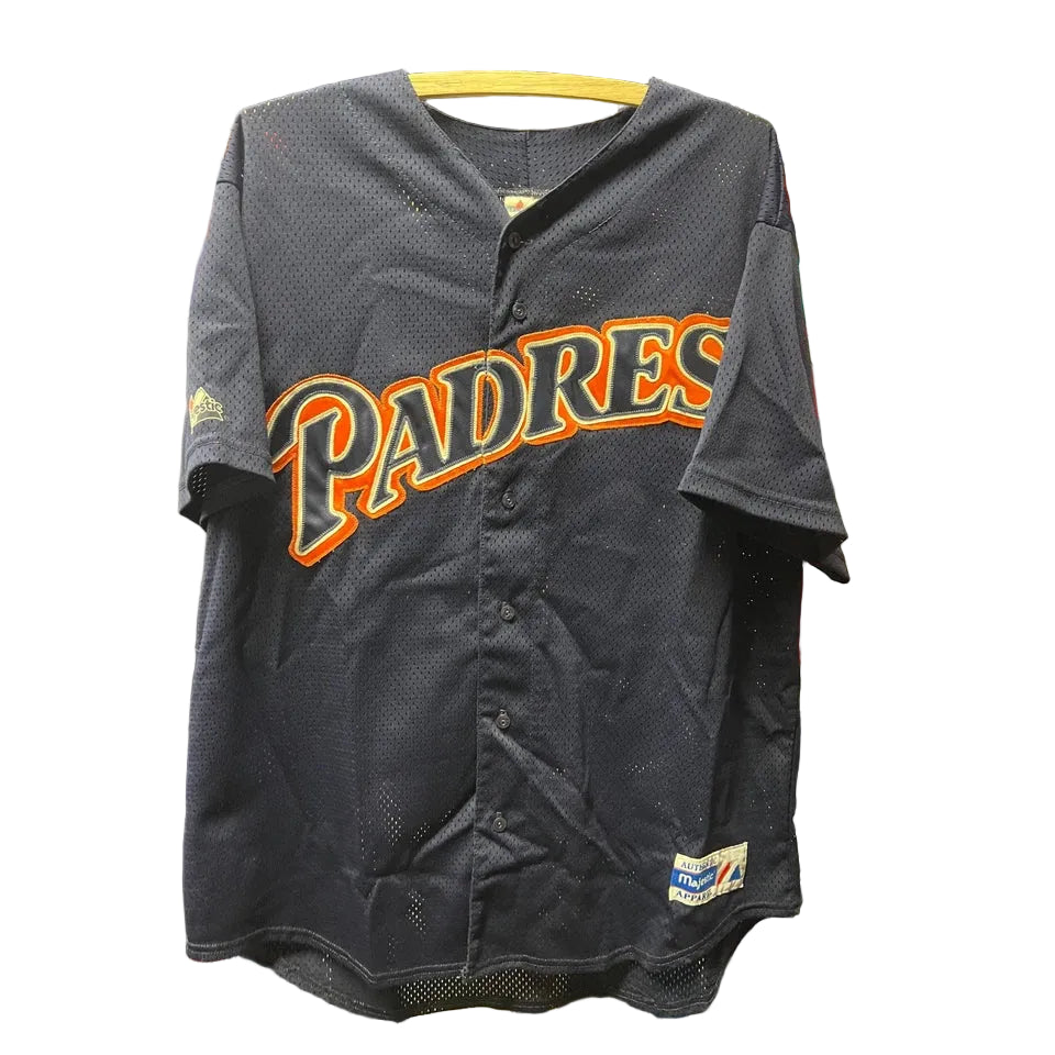 San Diego Padres #34 Fernando Valenzuela Base Ball Jersey | Sz L | Vtg 90s MLB